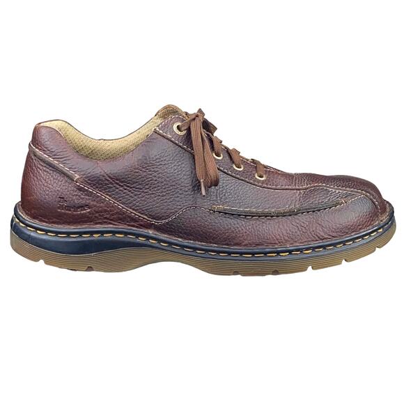 Dr. Martens Mens Brown Leather 11200 Lace Up Oxfords Size US 12